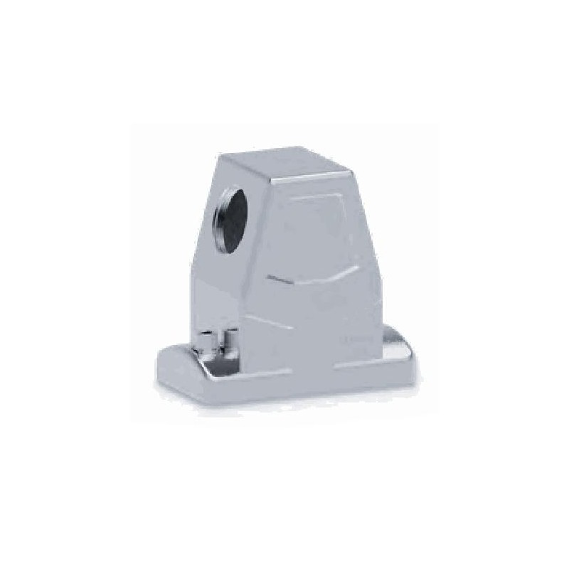Capot 10B, Aluminium moulé sous pression, acier inoxydable, IP68/IP69K, Sortie horizontale, PG16